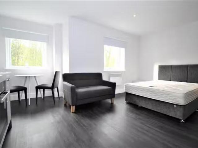 Cozy 1 BA Studio flat for rent in Aria Apartments, Chatham Str.