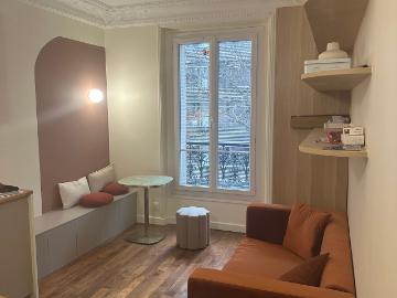 Charming 1 bedroom & 1 living room refurbished Elevator, near metro Porte de Champerret