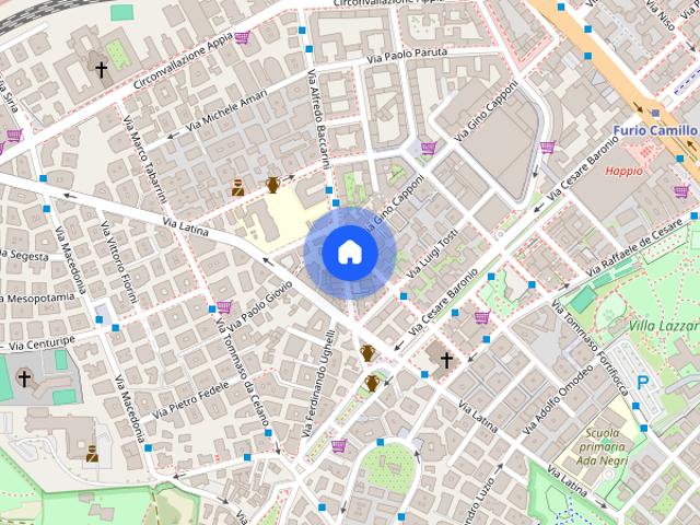 Charming 1 bedroom flat in Appio Latino
