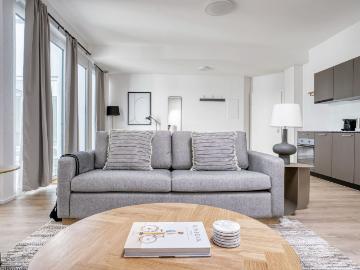 Charming 1 Bedroom Furnished Apartment in Basel Bachletten, Basel Amsterdam Apartments for Rent