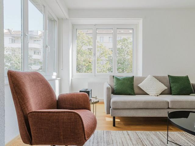 Charming 1 Bedroom Furnished Apartment in Basel Iselin, Basel Amsterdam Apartments for Rent