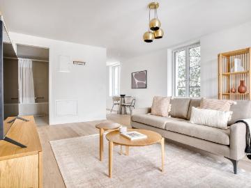 Charming 1 Bedroom Furnished Apartment in Sihlfeld, Zurich Amsterdam Apartments for Rent