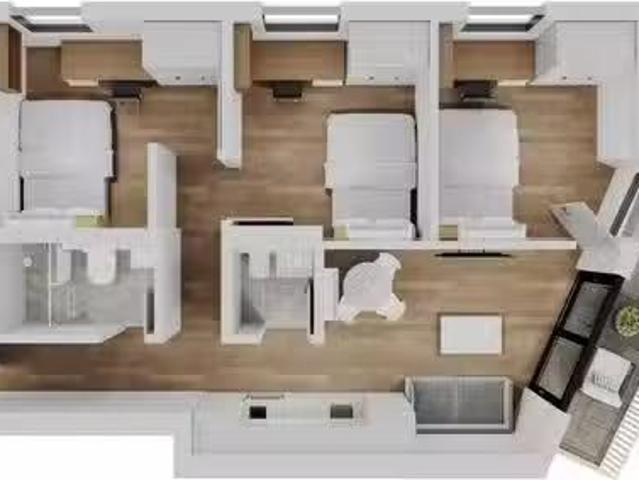 Deal! 1 Room 3 Bedroom Apartment Terrace