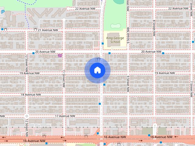 Charming 1,100 sft 2 bedroom main floor home 3 blocks from SAIT