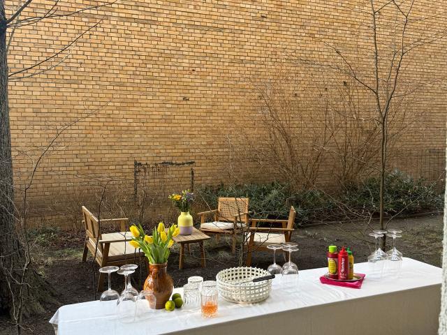 Charming 2 Bedroom Apartment with Private Garden in Winsstraße, Prenzlauer Berg, Berlin Amsterdam Apartments for Rent