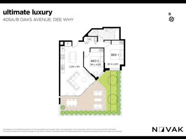 For Rent! 2 BR 405A/8 Oaks Avenue, Dee Why Apartment for rent.