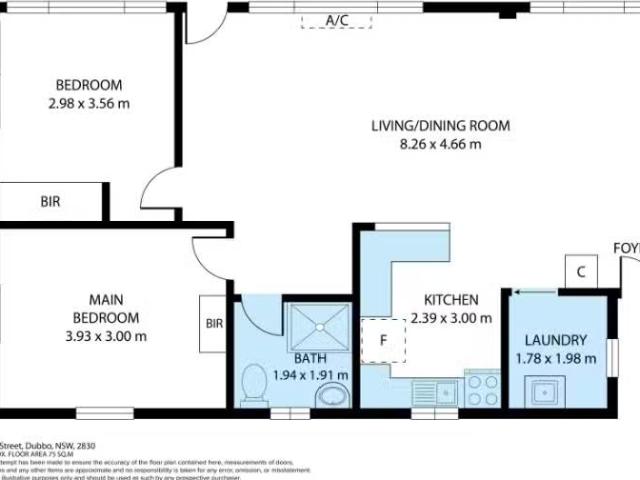 Nice 2 BR 40 Darling Street, DUBBO House for rent Listed by L.