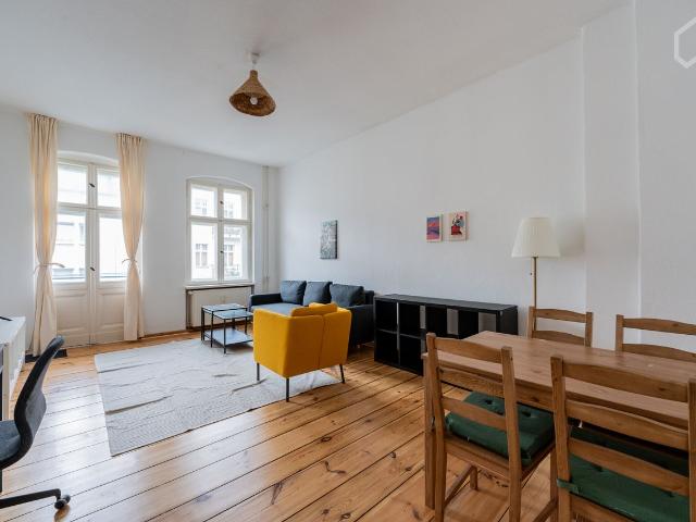 Charming 2 room apartment in central location Friedrichshain, Berlin Amsterdam Apartments for Rent