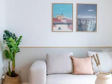Charming 2BR with Terrace in Prime Tetuán: Steps from Metro & Shops, Madrid Amsterdam Apartments for Rent