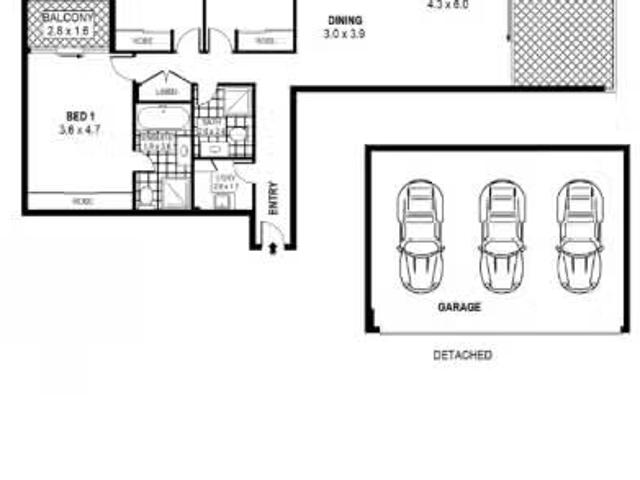 Cheap 3 BR 20/11 15 Pleasant Ave, North Wollongong Apartment f.