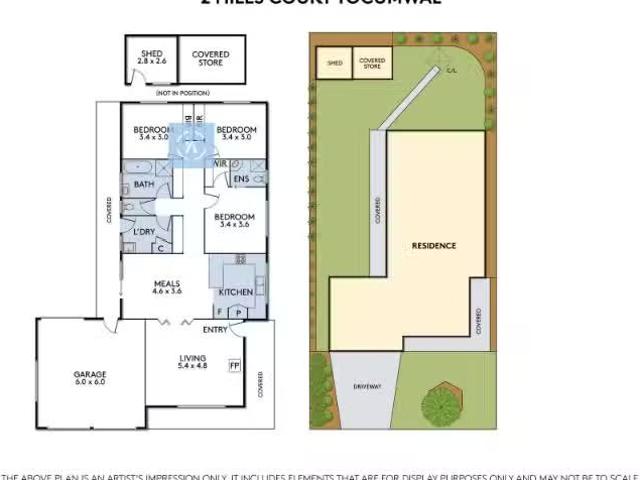 Unique 3 BR 2 Hiles Court, Tocumwal House for rent Listed by.