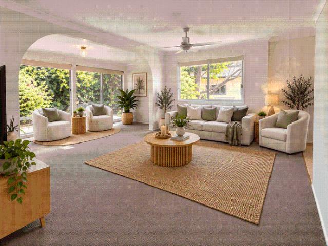 Charming Three Bedroom Home with backyard access