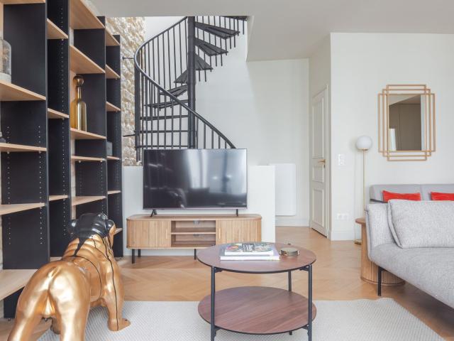 Charming Triplex in the Heart of Paris