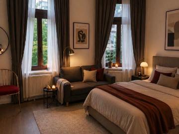 Charming and beautiful room in a prime location in Cologne, Koln Amsterdam Apartments for Rent
