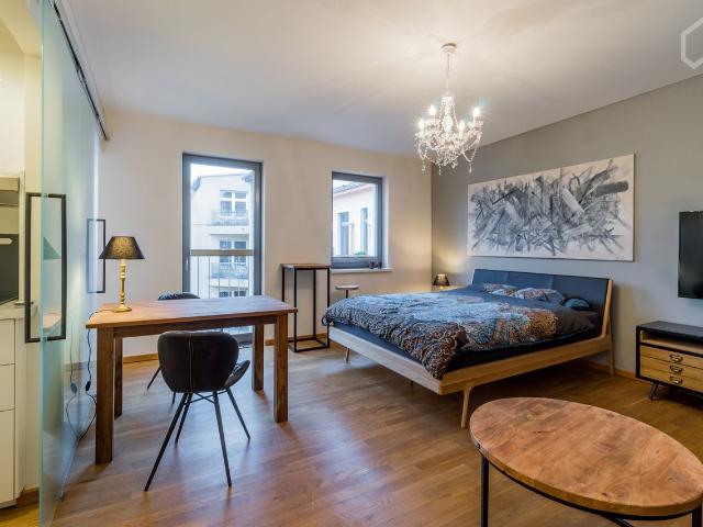 Charming and quiet studio in Prenzlauer Berg near to Kollwitzplatz, Berlin Amsterdam Apartments for Rent