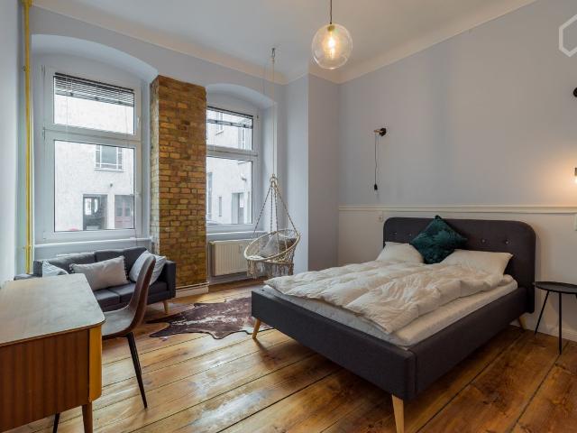Charming brand new 1 room apartment in trendy Schöneberg perfect for single or couples, Berlin Amsterdam Apartments for Rent