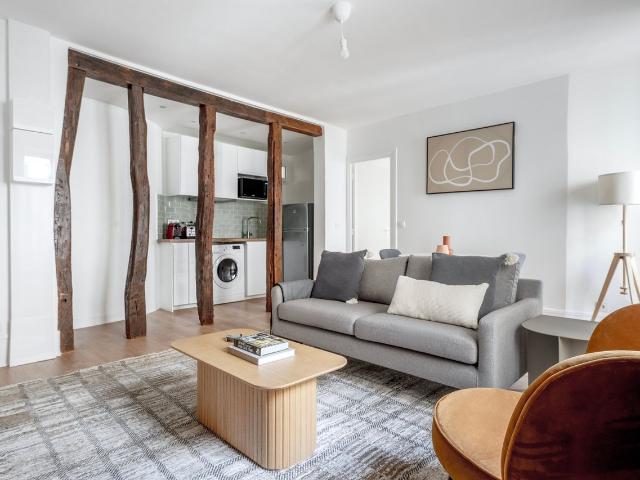 Charming Dupleix 1BR: Modern Comfort in Paris, Paris Amsterdam Apartments for Rent