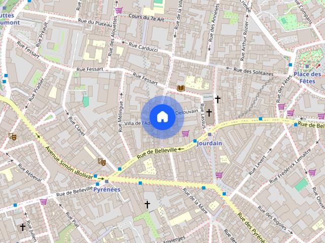 Charming Flat in La Villette