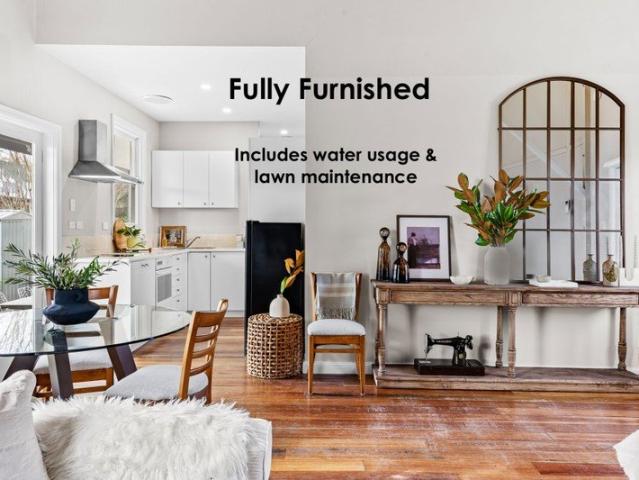 Charming fully furnished converted church inc lawn maintenance & water usage