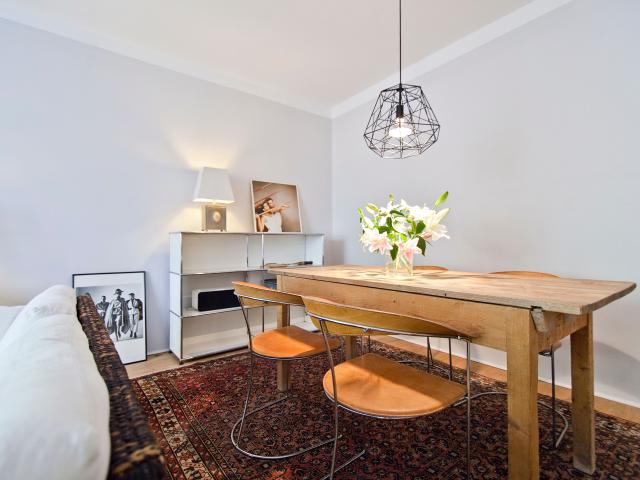 Charming, fully furnished, top location, balcony, cellar