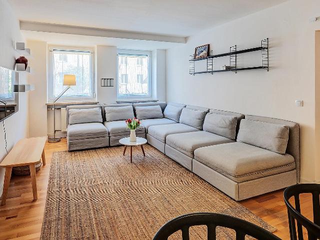 Charming, furnished 3 bedroom apartment near the Isar River available