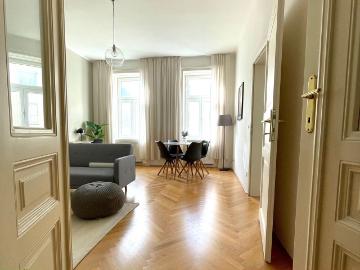 Charming Furnished 2 Room Apartment in Vienna’s 2nd District, Vienna Amsterdam Apartments for Rent