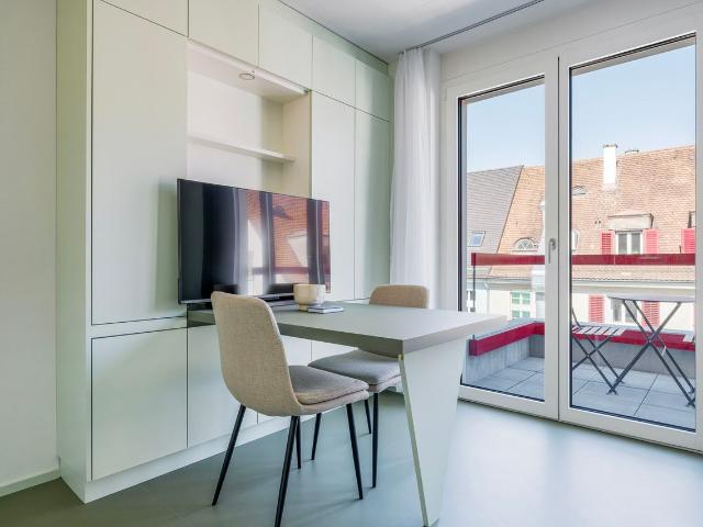 Charming Furnished Studio in Oerlikon, Zurich Amsterdam Apartments for Rent