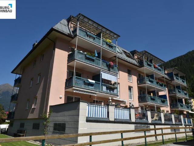 CHARMING! Geförderte 3 Zimmerwohnung mit Balkon und Tiefgaragenplatz in Bad Gastein! Mit hoher Wohnbeihilfe oder Mietzinsminderung