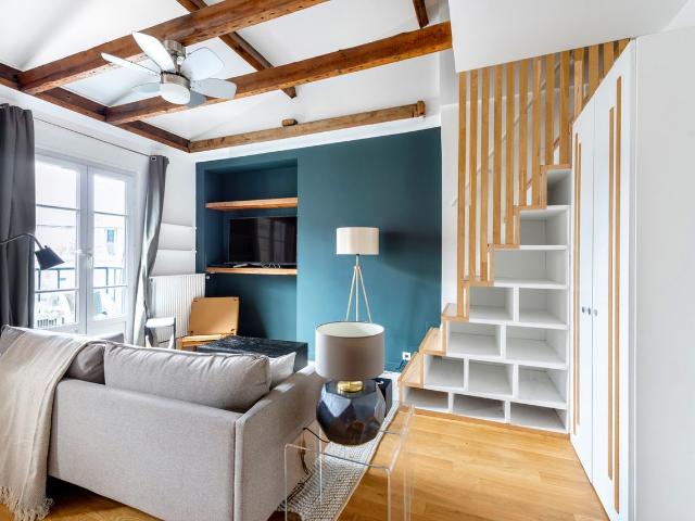 Charming One Bedroom Oasis in Paris Arsenal, Paris Amsterdam Apartments for Rent
