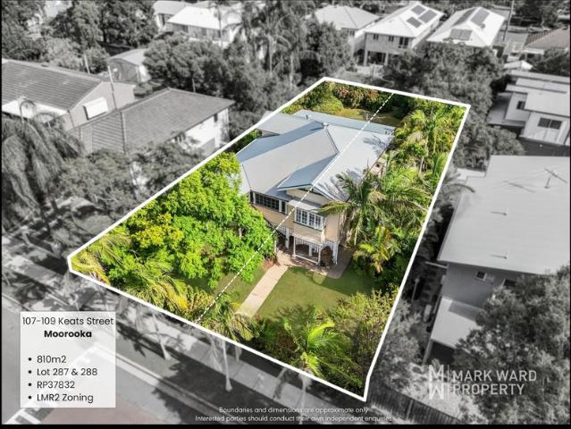 CHARMING QUEENSLANDER ON A PREMIUM 810M2 DUAL LOT BLOCK