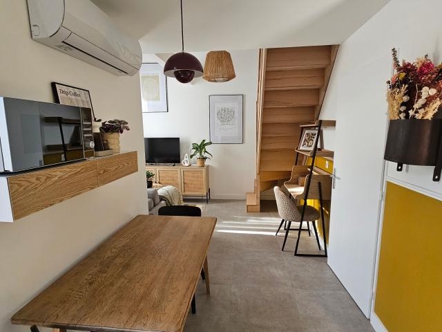 Charming renovated apartment with terrace quiet and comfortable!