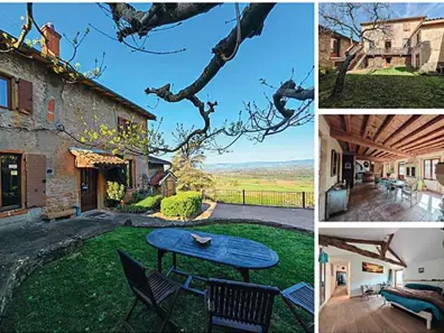 Charnay 69380 Achat / Vente maison 7 pièces t7