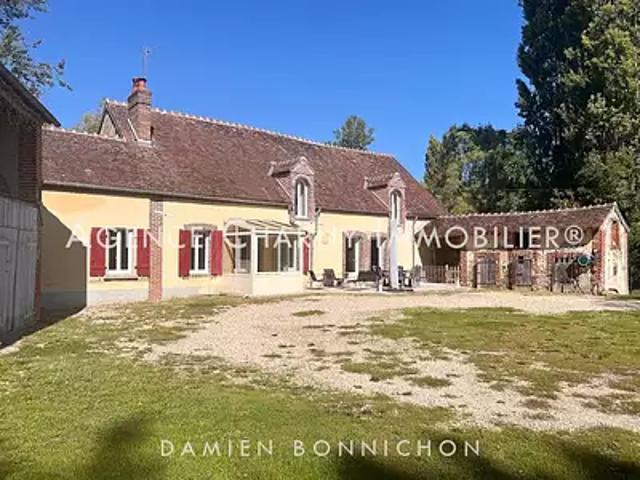 Charny 89120 Achat / Vente maison 8 pièces t8 jardin