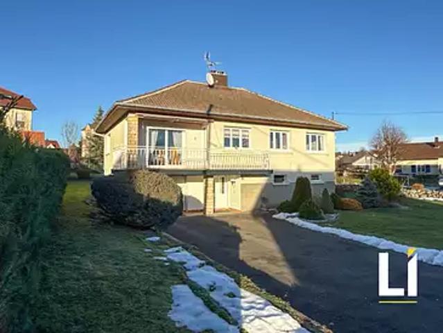 Charquemont 25140 Achat / Vente maison 4 pièces t4 terrasse parking