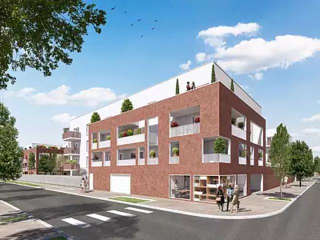 Chartres 28000 Programme neuf appartement neuf à vendre t3 BBC TVA 5,5% Pinel