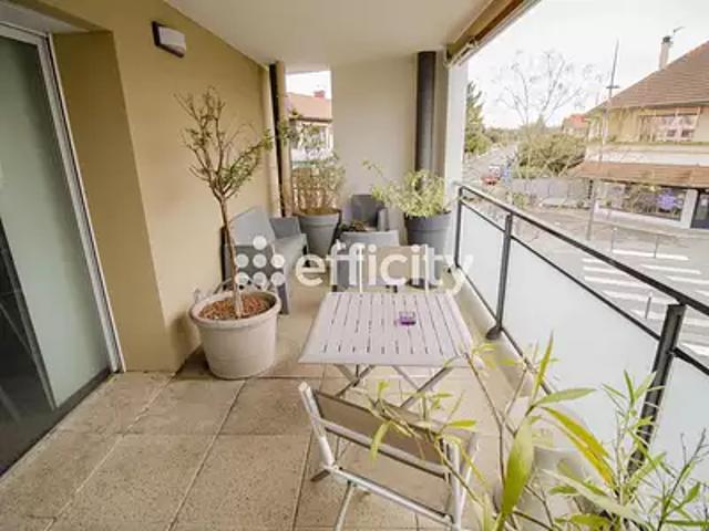 Chassieu 69680 Achat / Vente appartement 3 pièces t3 terrasse balcon