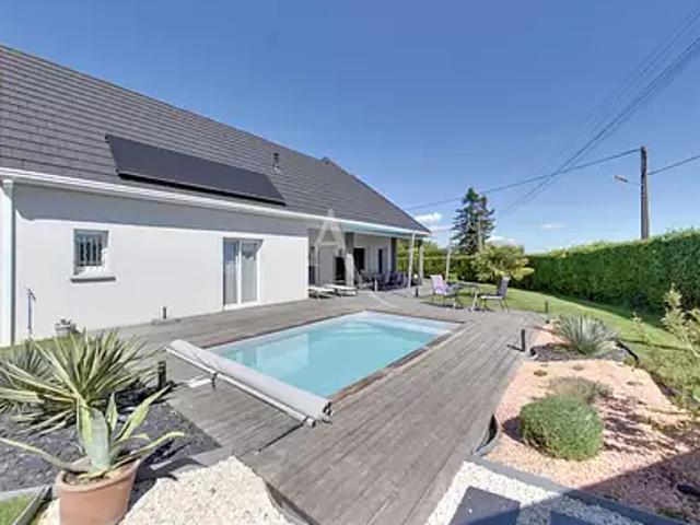 Chassy 89110 Achat / Vente maison 6 pièces t6 piscine terrasse