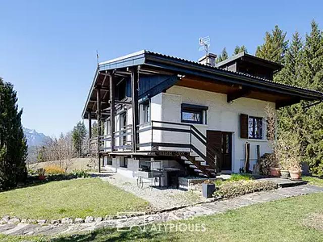 Chevenoz 74500 Achat / Vente maison 6 pièces t6 au dernier étage terrasse