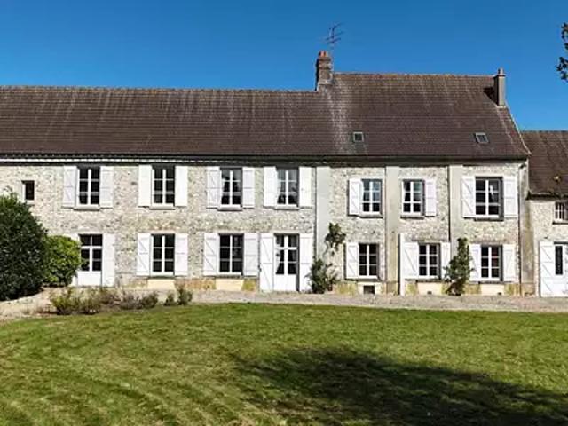 Chèvreville 60440 Achat / Vente maison 9 pièces t9 terrasse cave