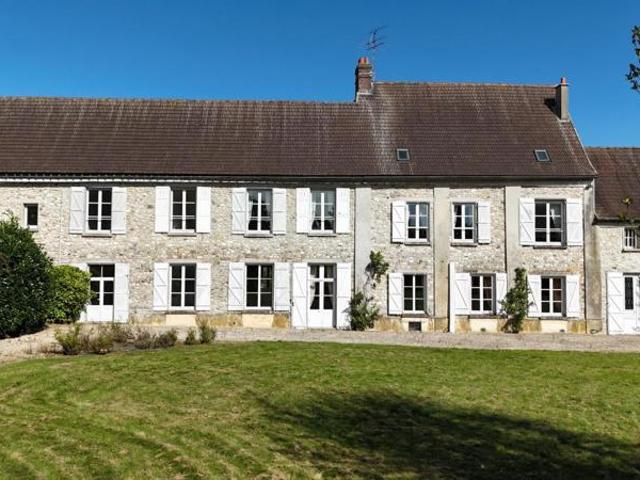 CHEVREVILLE 60 Maison en pierre 9p 309m²