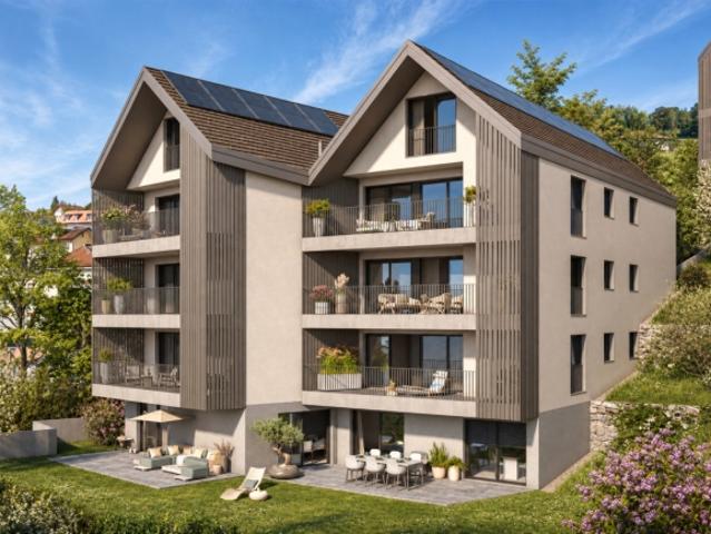 Chexbres – 4,5 Zimmer neu mit Terrasse und Blick auf den Genfersee