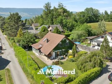 Cheyres Charmante villa individuelle à 300 m du lac