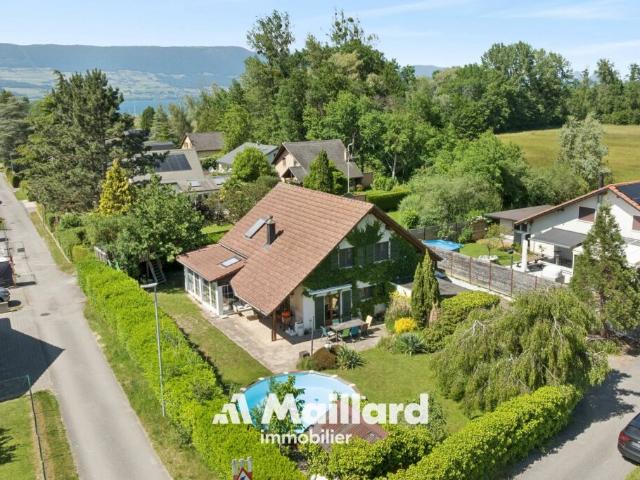 Cheyres Charmante villa individuelle à 300 m du lac
