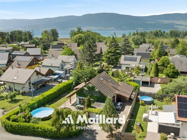 Cheyres Villa individuelle de 5,5 pièces à 300 m du lac