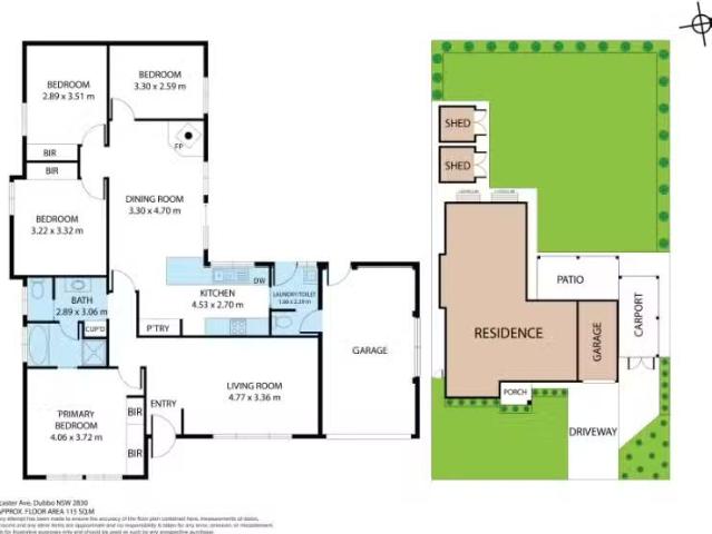 Cozy 4 BR 20 Doncaster Avenue, DUBBO House for rent Listed by.