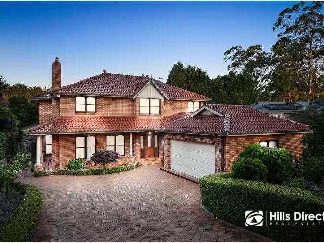 Unique 5 BR 10 Lyndhurst Court, West Pennant Hills House for r.
