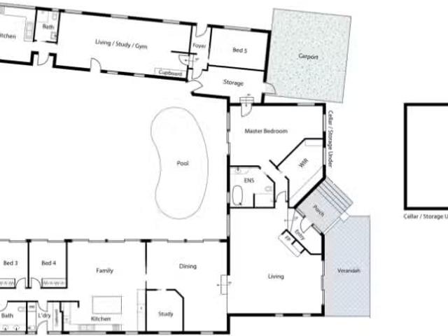 Unique 5 BR 90 Dunstan Street, Curtin House for rent Listed b.