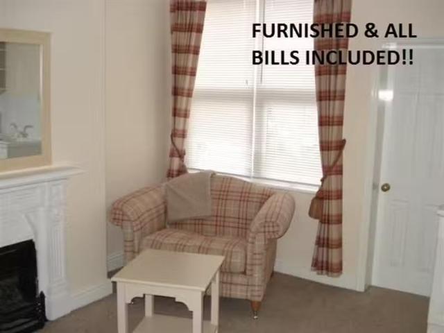 Unique 1 BA Studio flat for rent in Morton, Terrace, Gainsboro.