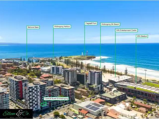 Rental! 2 BR C304/28 Burelli Street, Wollongong Apartment for.