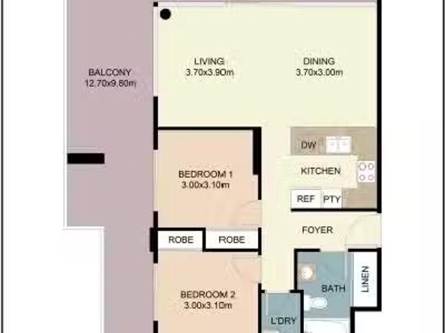 For Rent! 2 BR 1/21 25 Beatson Street, Wollongong Apartment fo.